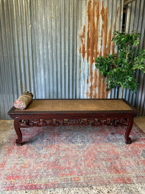 A rare Chinese Qing period opium day bed