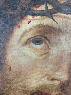 An ‘Ecce Homo’ portrait painting of Christ