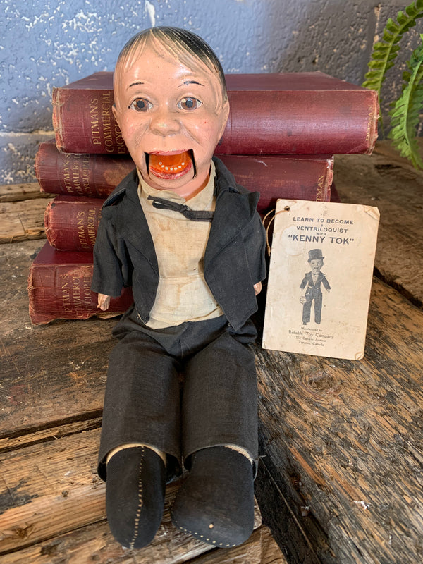 A Kenny Tok ventriloquist's dummy Belle and Beast Emporium