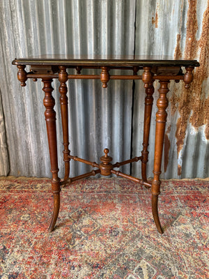 A chinoiserie Regency window table