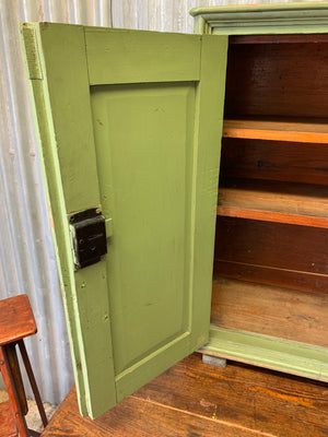 A Victorian two door cupboard