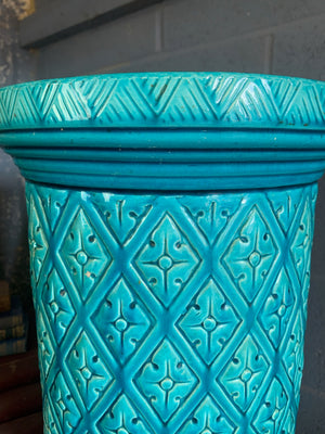 A 19th Century Burmantofts faience stick stand