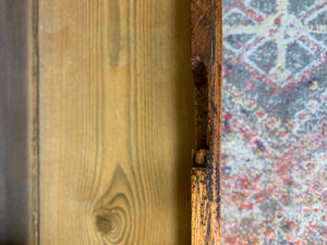 A pine chest of two over two drawers