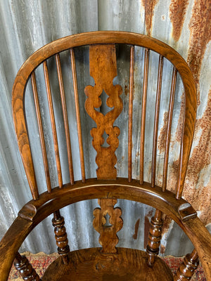 A 19th Century Windsor armchair