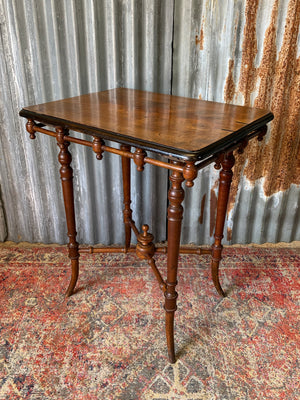 A chinoiserie Regency window table