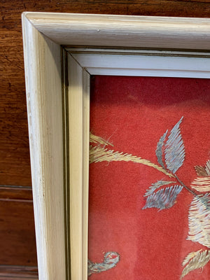 A large framed Chinese embroidery picture