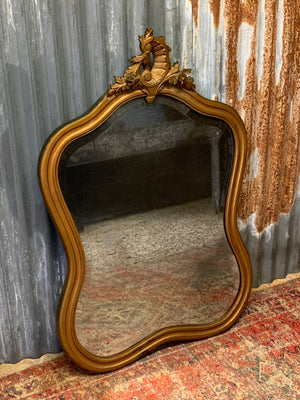 A large Louis Philippe gilt mirror