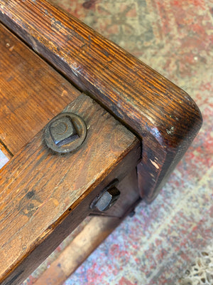 A Victorian industrial table