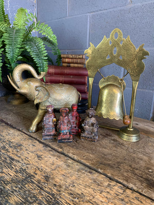 An Indonesian brass bell gong