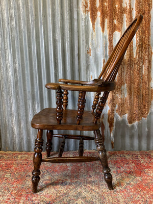 A 19th Century Windsor armchair