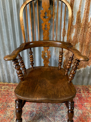 A 19th Century Windsor armchair