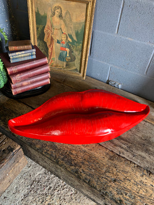 A large pair of lips