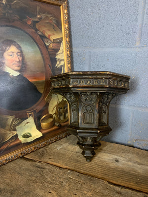 A Gothic plaster corbel