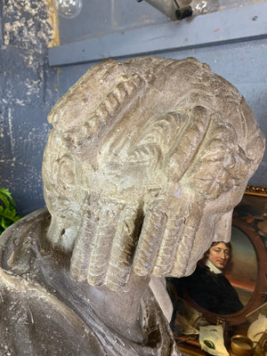 A large Country House style bust of an unknown female