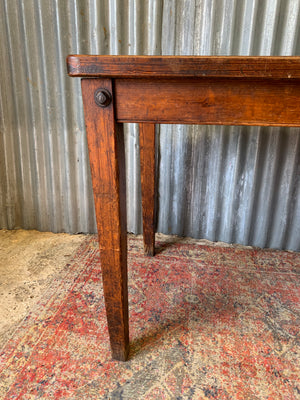 A Victorian industrial table