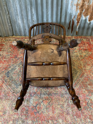 A 19th Century Windsor armchair