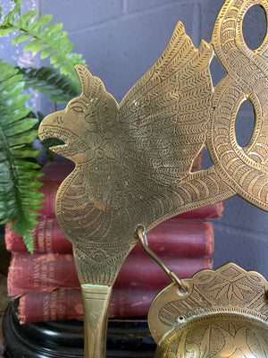 An Indonesian brass bell gong