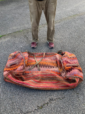 A large Persian camel bag