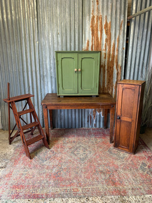 A Victorian two door cupboard
