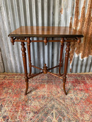 A chinoiserie Regency window table