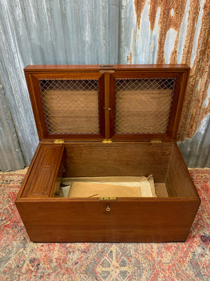 An Anglo-Indian campaign steamer trunk