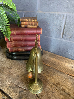 An Indonesian brass bell gong
