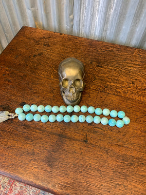 A set of large turquoise Mala beads ~ Set B