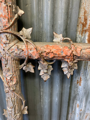 A 5ft French cast iron cross