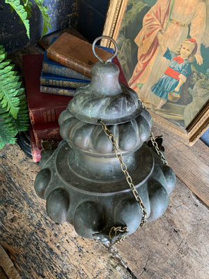 A bronze ecclesiastical censer