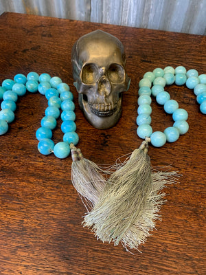 A set of large turquoise Mala beads ~ Set A