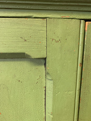A Victorian two door cupboard