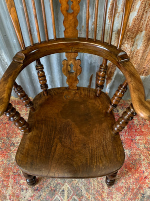 A 19th Century Windsor armchair