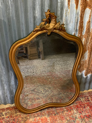 A large Louis Philippe gilt mirror