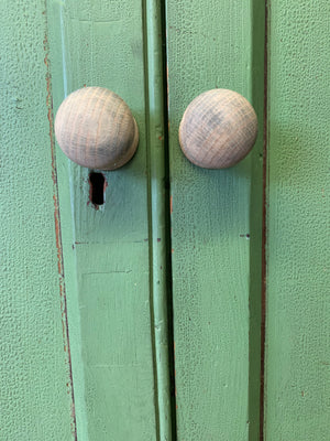A Victorian two door cupboard