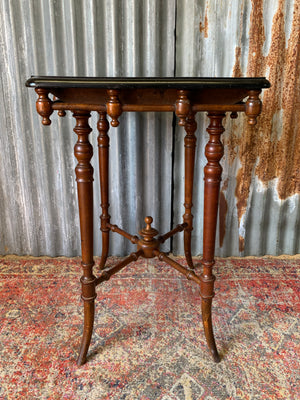 A chinoiserie Regency window table