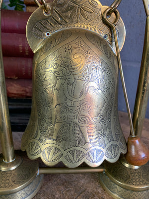 An Indonesian brass bell gong
