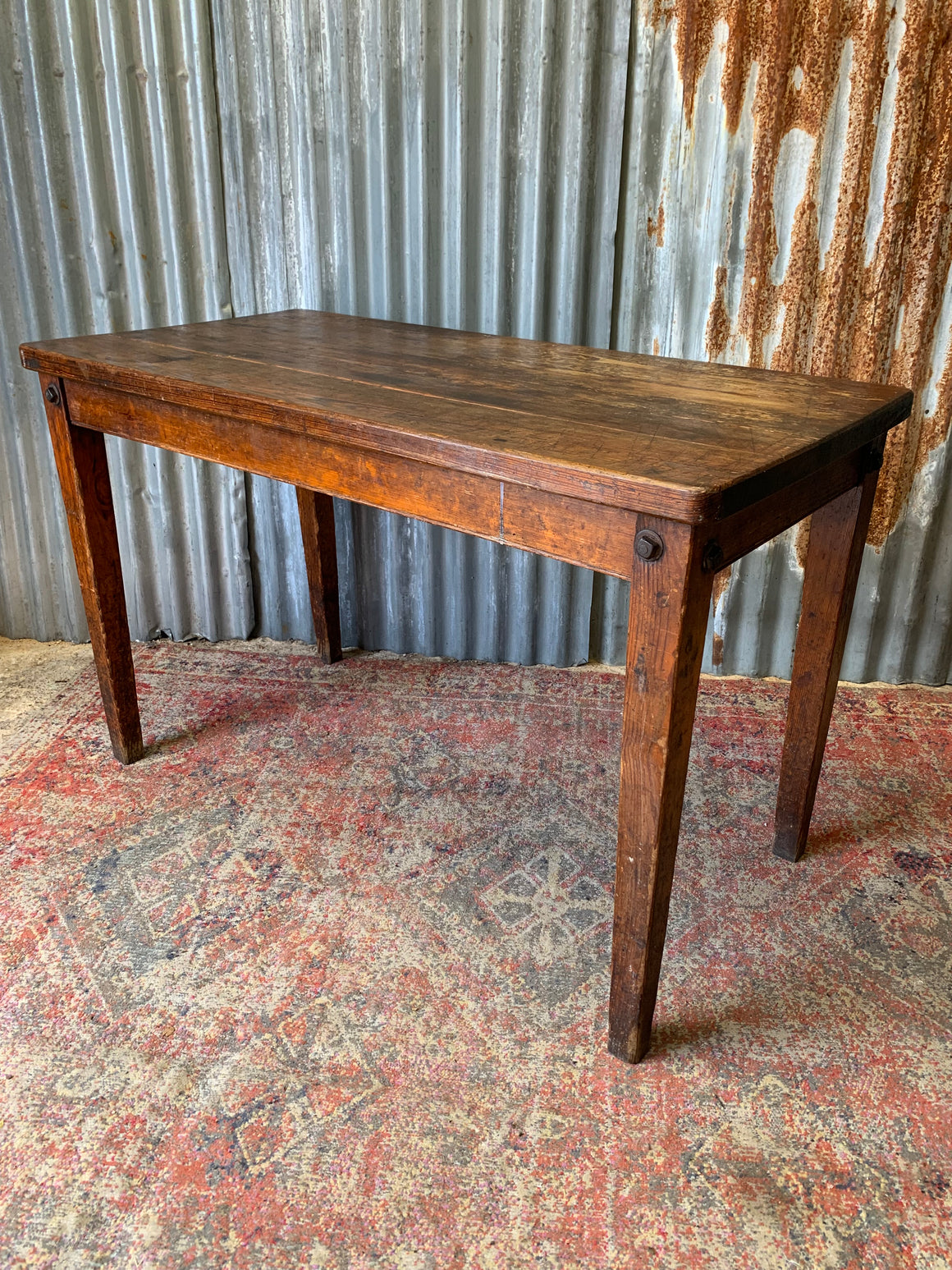 A Victorian industrial table