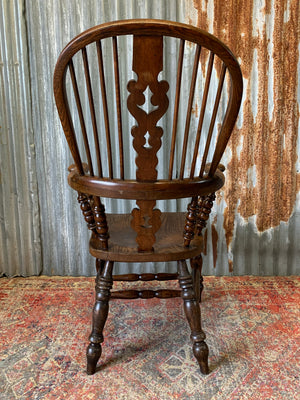 A 19th Century Windsor armchair