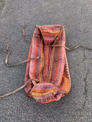 A large Persian camel bag