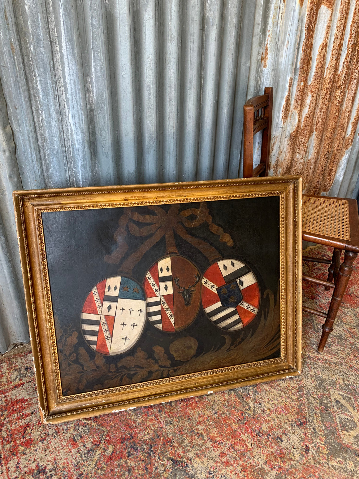 A 19th Century funerary hatchment