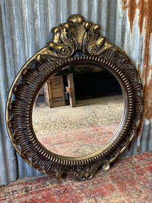 A very large Rococo style mirror