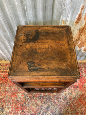 A Chinese wooden tea table ~ D