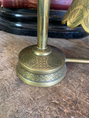 An Indonesian brass bell gong