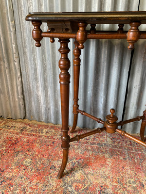 A chinoiserie Regency window table