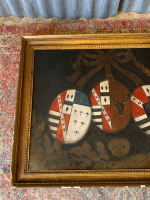 A 19th Century funerary hatchment