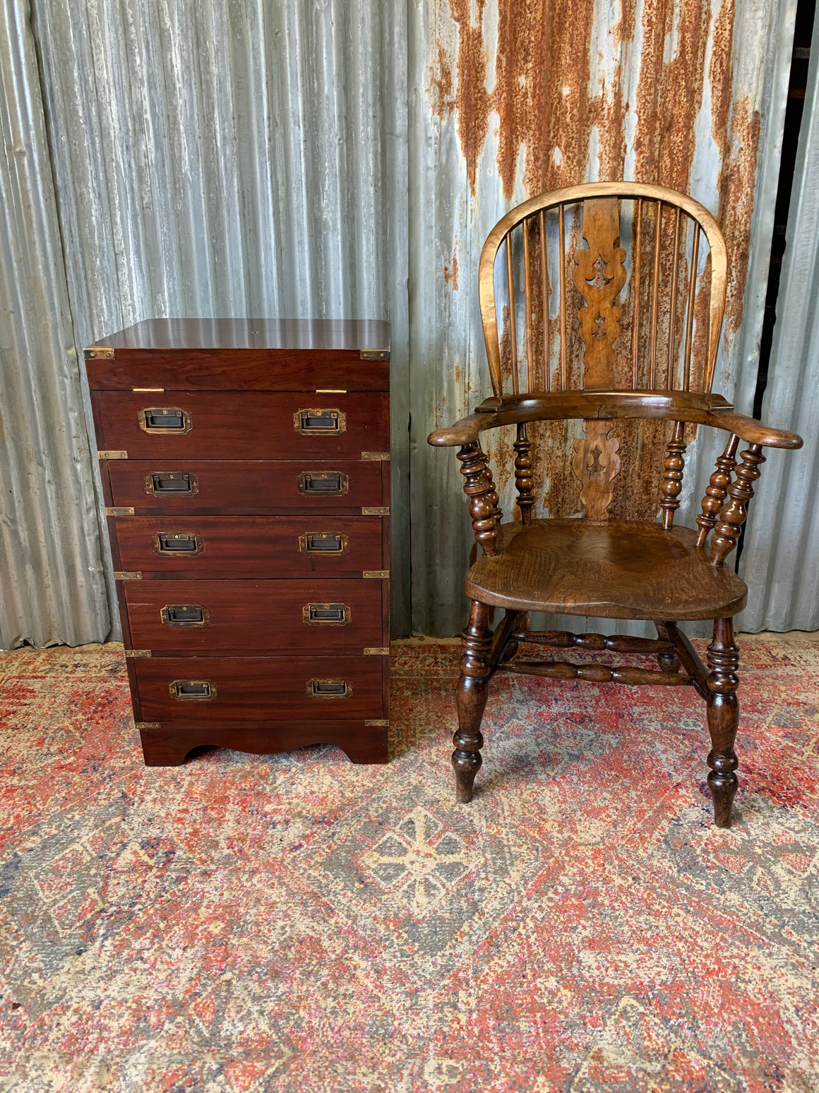 A 19th Century Windsor armchair