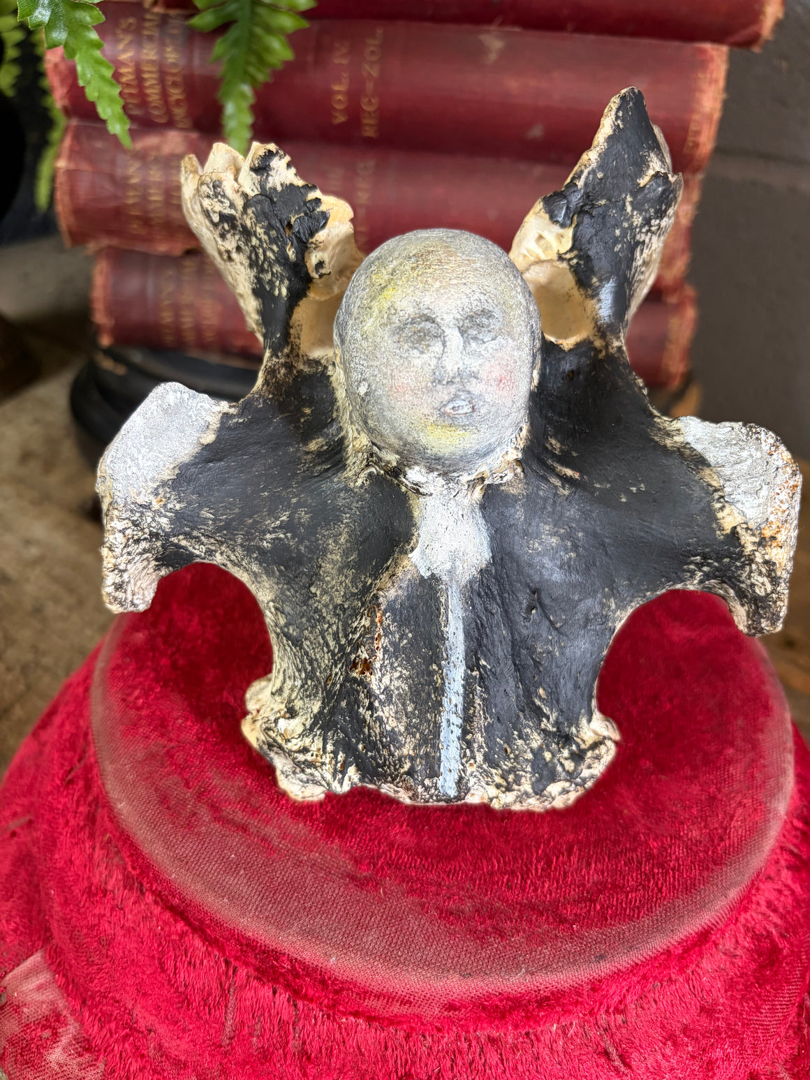A folk art bone John Wesley
