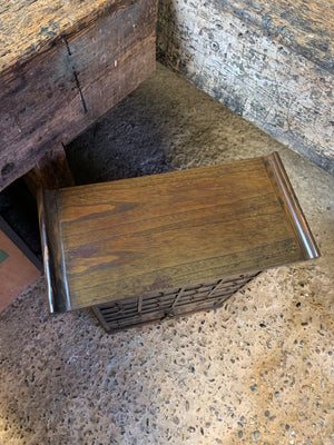 A Chinese apothecary cabinet