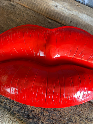 A large pair of lips