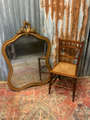 A large Louis Philippe gilt mirror